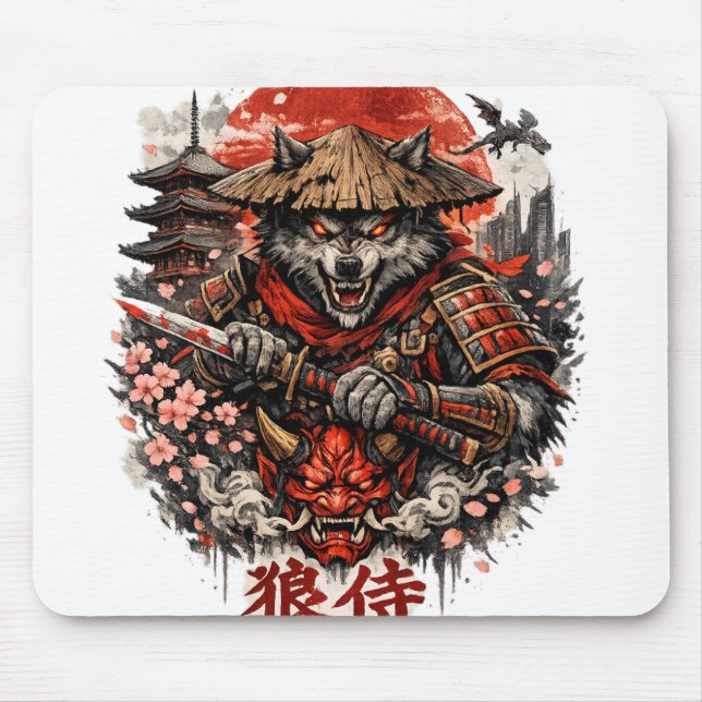 Alfombrilla De Ratón Impresión japonesa (Frente)