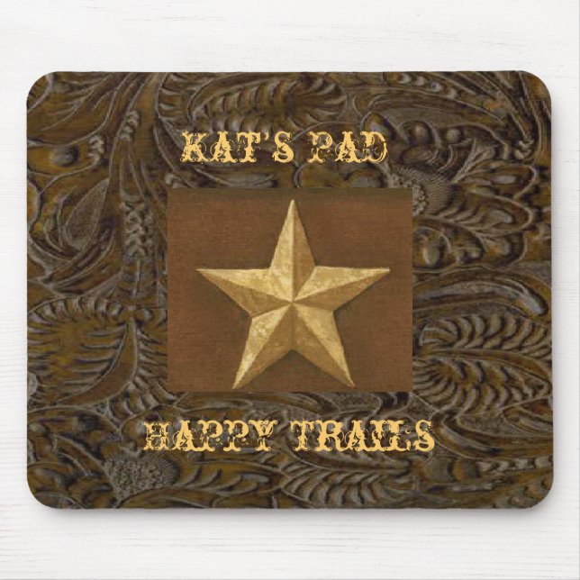 Alfombrilla De Ratón Impresión occidental Mousepad de la herramienta (Frente)