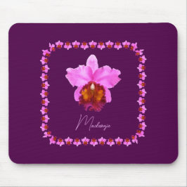 Alfombrilla De Ratón Impresión personalizada de Cattleya Orchid