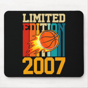 Alfombrilla De Ratón Impresionante desde 2007 Birthday Basketball Limit