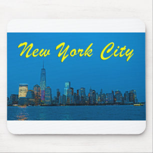 Alfombrilla De Ratón Impresionante nueva línea aérea de Nueva York