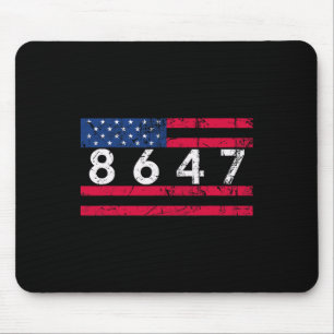 Alfombrilla De Ratón Impugnación contra Trump 47 8647 86 47 47º Preside