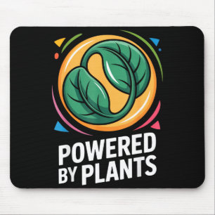 Alfombrilla De Ratón Impulsado Por Plantas Amantes De Verduras Estilo D