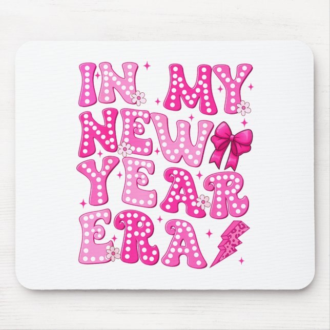 Alfombrilla De Ratón In My New Year Era Nk Leopard Coquette New Year Wo (Frente)