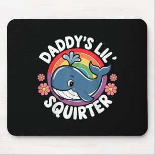 Alfombrilla De Ratón Inapropiado Embarque de Daddys Lil Squirter