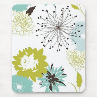 Alfombrilla De Ratón Inconsútil floral retro