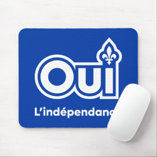 Alfombrilla De Ratón Indépendance du Québec OUI