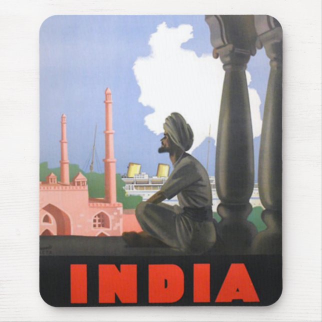 Alfombrilla De Ratón India-1927 (Frente)