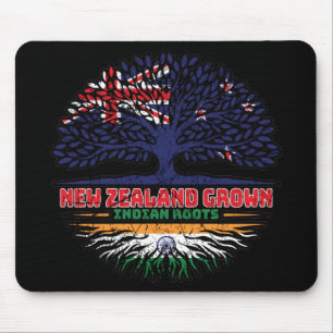 Alfombrilla De Ratón India India Nueva Zelanda raíces de árbol neozelan