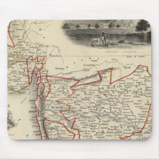 Alfombrilla De Ratón India meridional (Frente)