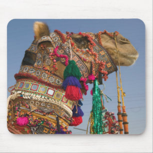 Alfombrilla De Ratón INDIA, Rajasthan, Pushkar: FERIA DE CAMELLOS DE PU