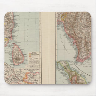 Alfombrilla De Ratón India Sur, Birmania, Península Malaya