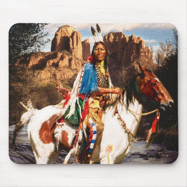 Alfombrilla De Ratón Indian1A Mousepad (Frente)