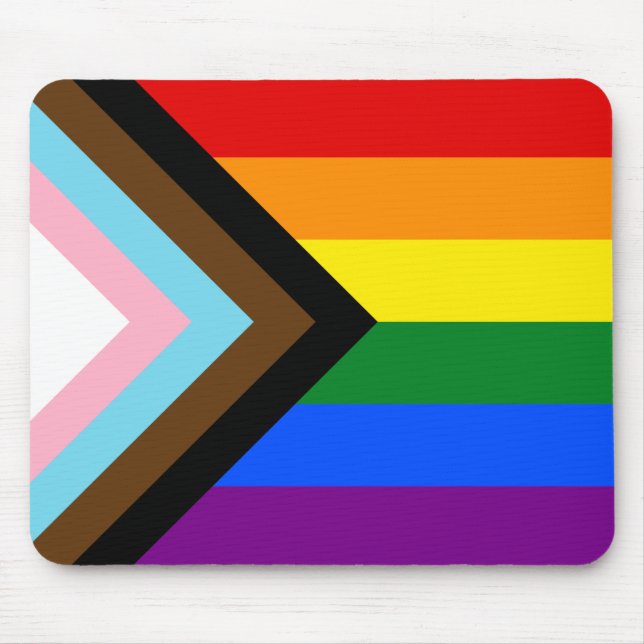 Alfombrilla De Ratón Indicador de orgullo de progreso (Frente)