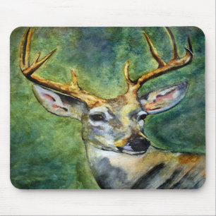 Alfombrilla De Ratón Indicador diez (ciervos) Mousepad