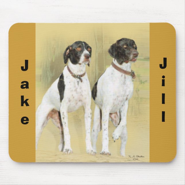 Alfombrilla De Ratón Indicadores, Jake, Jill (Frente)
