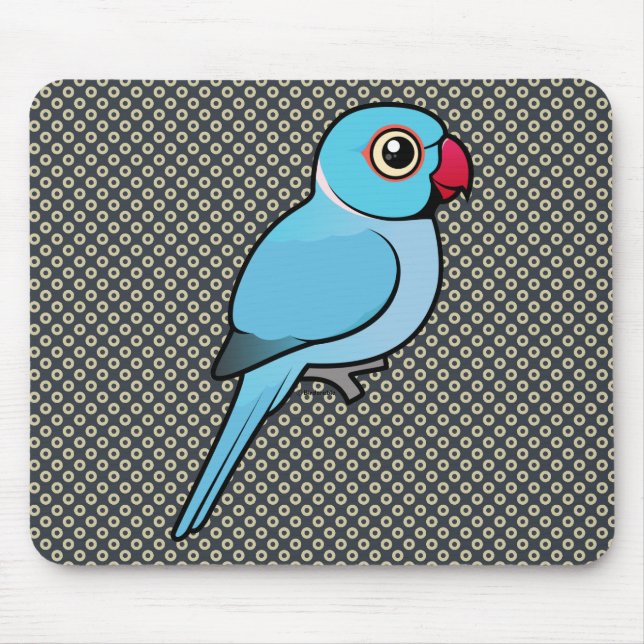 Alfombrilla De Ratón Indio azul Ringneck (Frente)