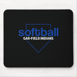 Alfombrilla De Ratón Indios de Gar-field Softll Home Plate 
