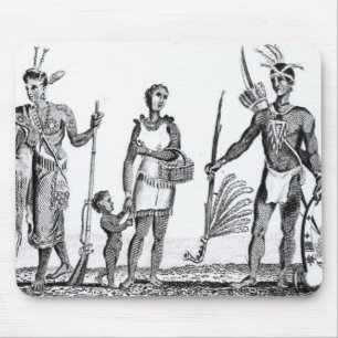Alfombrilla De Ratón Indios norteamericanos