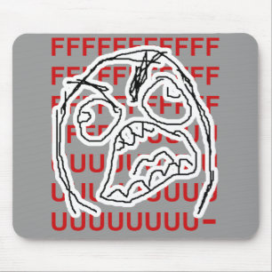 Alfombrilla De Ratón Individuo de la rabia