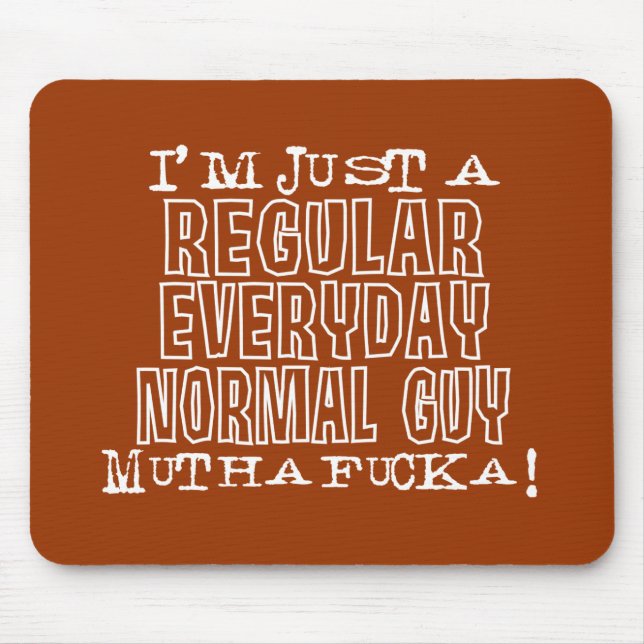 Alfombrilla De Ratón Individuo normal (Frente)