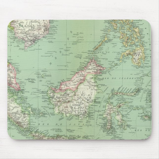 Alfombrilla De Ratón Indonesia, Malasia (Frente)