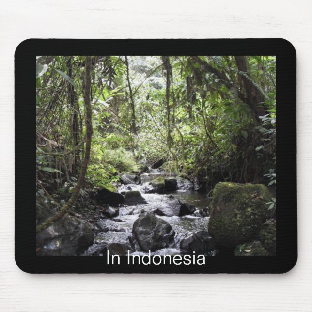 Alfombrilla De Ratón Indonesia Mousepad (Frente)