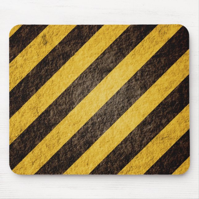 Alfombrilla De Ratón Industrial Peligro Zona Mousepad (Frente)