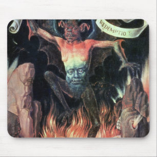 Alfombrilla De Ratón Infierno, el panel derecho del tríptico de