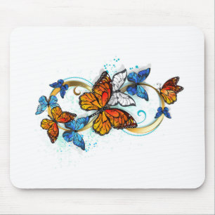 Alfombrilla De Ratón Infinidad de Mariposas Monarca