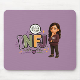 Alfombrilla De Ratón INFJ — A Guardiã das Ideias
