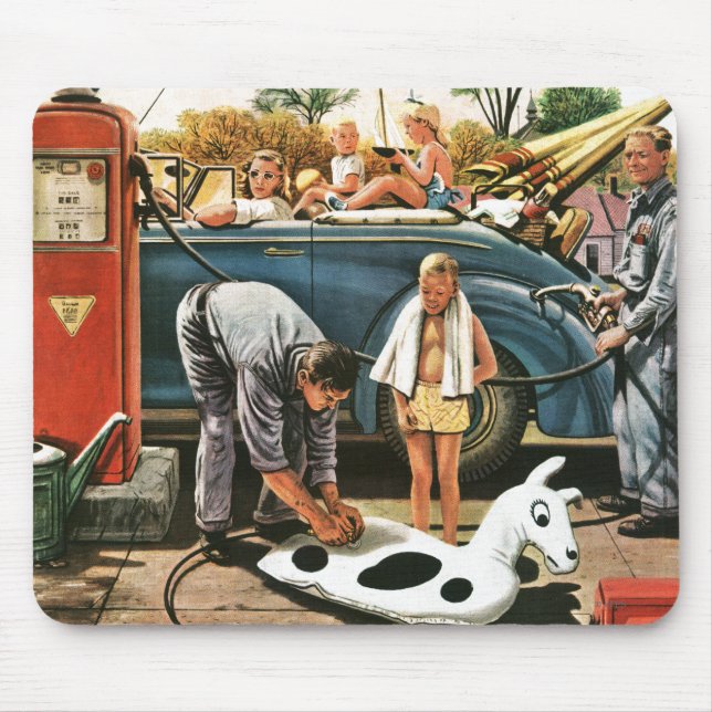 Alfombrilla De Ratón Inflación del juguete de la playa (Frente)