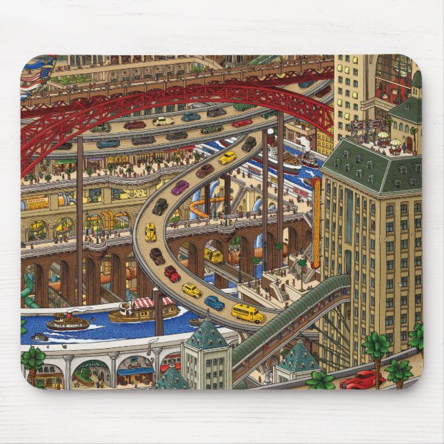 ALFOMBRILLA DE RATÓN INFRASTRUCTURE (Frente)