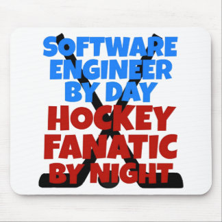 Alfombrilla De Ratón Ingeniero de software de hockey Lover