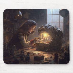 Alfombrilla De Ratón ingeniero de vapor