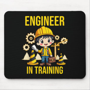 Alfombrilla De Ratón Ingeniero En Entrenamiento Ingeniero Futuro Holdin