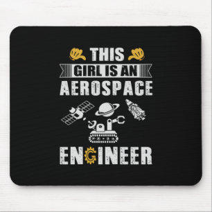 Alfombrilla De Ratón Ingeniero Este Chica Es Ingeniero Aeroespacial