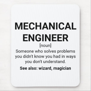 Alfombrilla De Ratón Ingeniero Mecánico Definición Nueva