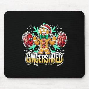 Alfombrilla De Ratón Ingershed Funny Gingerbread Man Gym Bodybuilding