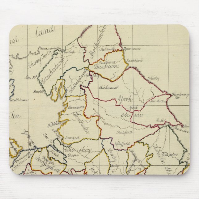 Alfombrilla De Ratón Inglaterra, Gales 4 (Frente)