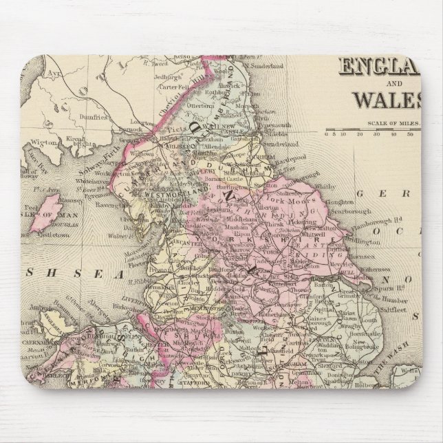 Alfombrilla De Ratón Inglaterra, Gales 5 (Frente)