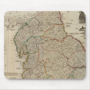 Alfombrilla De Ratón Inglaterra, Gales al norte