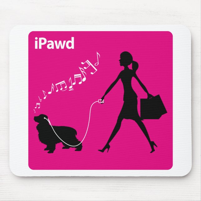 Alfombrilla De Ratón Inglés cocker spaniel (Frente)