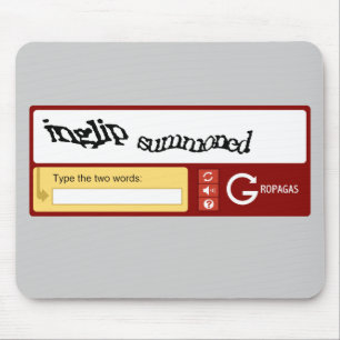 Alfombrilla De Ratón Inglip Summoned y Gropaga