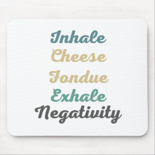 Alfombrilla De Ratón Inhale Candy Exhale Negatividad Mouse Pad