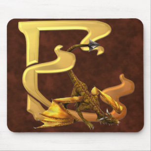 Alfombrilla De Ratón Iniciales E de Dragonlore