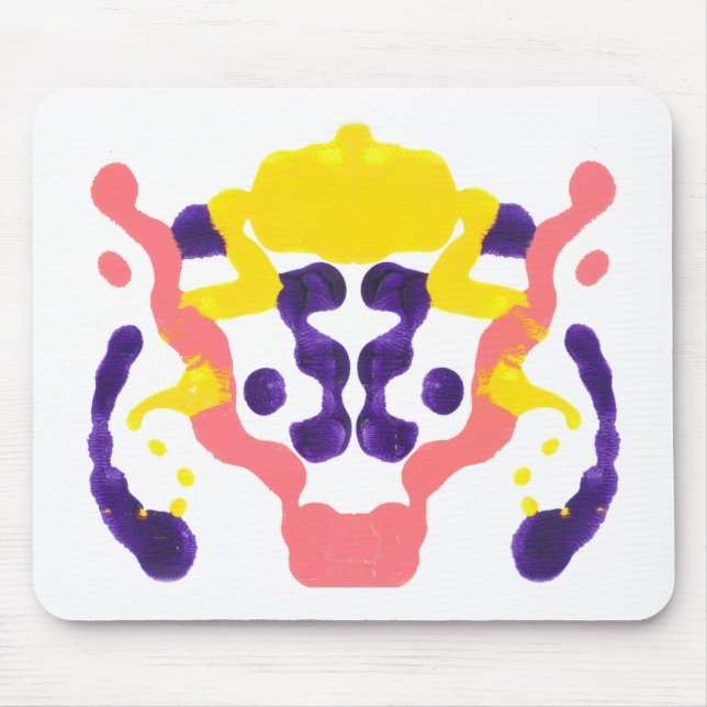 Alfombrilla De Ratón Inkblot Art (Frente)
