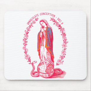 Alfombrilla De Ratón Inmaculada Concepción 8 Dic Virgen María Católica