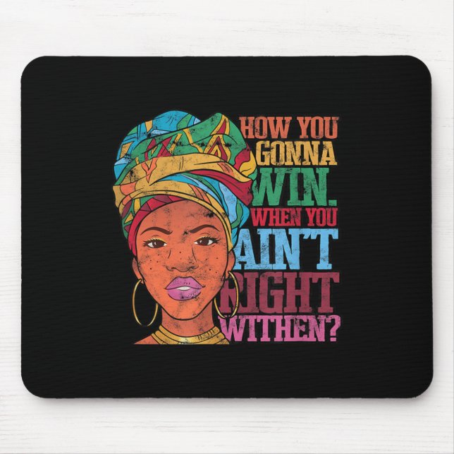 Alfombrilla De Ratón Inner - Victoria - Verdad Uni-adultos - Negro - Pe (Frente)