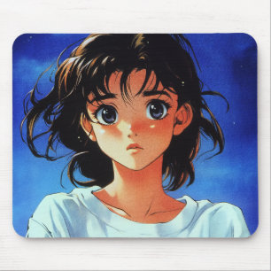 Alfombrilla De Ratón Innocent Gaze Anime Chica Mouse Pad